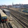 Une gare ferroviaire à Berlin