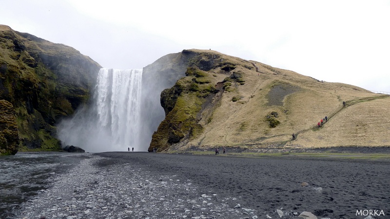 Skógafoss, Islande