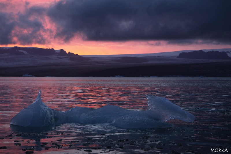 Jökulsárlón, Islande