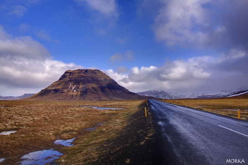 Kirkjufell, Snæfellsness, Islande