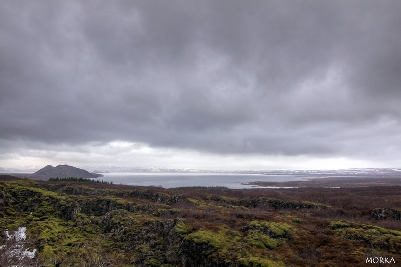 Þingvallavatn, Islande