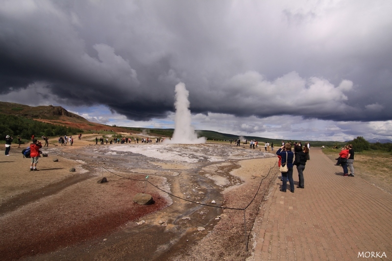 Geysir, Islande