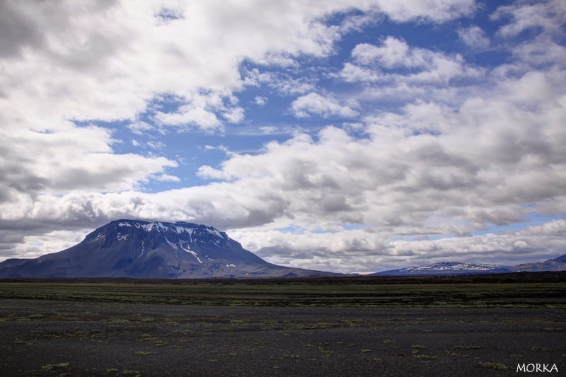 Montagne Herðubreið, Islande