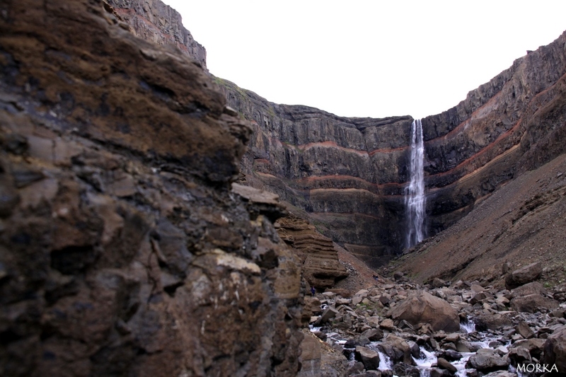 Hengifoss, Islande