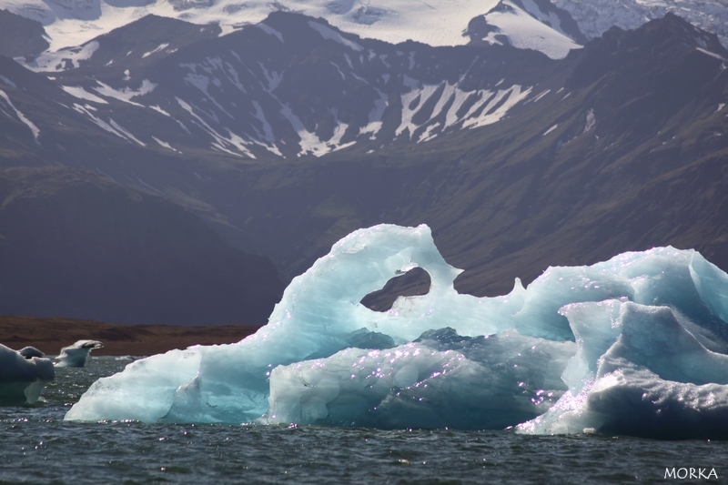 Lagon Jökulsárlón, Islande