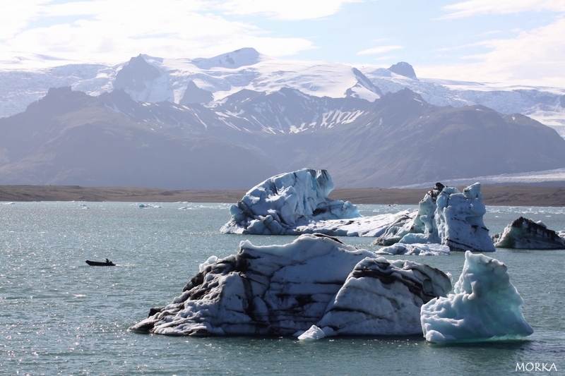 Lagon Jökulsárlón, Islande