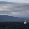 Voilier devant Esja, Reykjavík