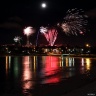 New year's eve fireworks in Reykjavík, Iceland