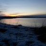 Sunrise in Reykjavík, Iceland